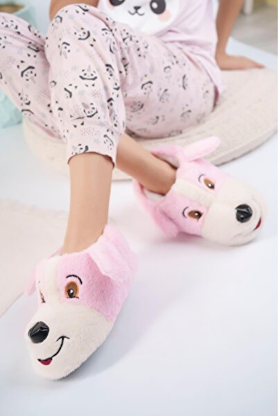 Genel Markalar Yüksek Kalite Yumuşak Taban Sevimli Köpek Panduf