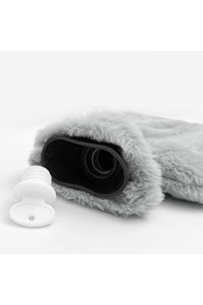 Petrix Sıcak Su Torbası 2 Lt Peluş Gri