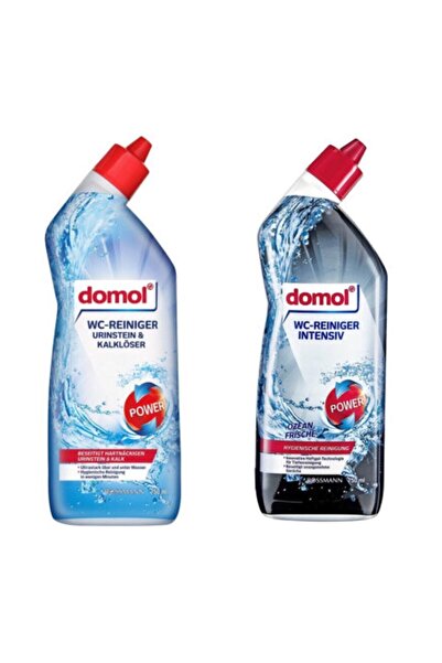 DOMOL Tuvalet Temizleyici Jel Yoğun Kıvam 750 Ml 2 Adet