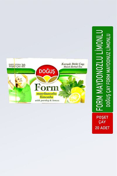 Doğuş Çay Form Maydonoz Lemon Herbal Tea 20-Pack Depaçay1021