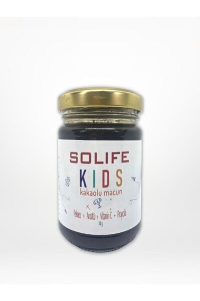 SOLIFE Pekmez Arı Sütü Propolis ve Vitamin Katkılı Kakaolu Macun