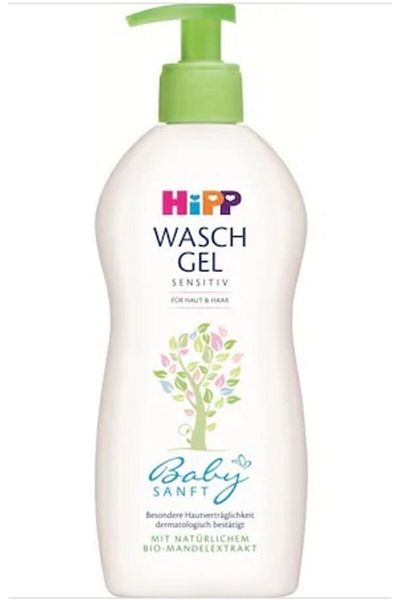 Hipp 400 gr Babysanft Baby Hair and Body Bath Gel