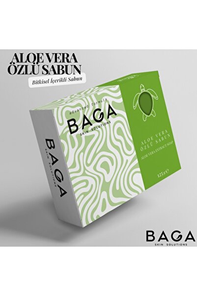 Baga Aloe Vera Özlü Sabun 125 gr