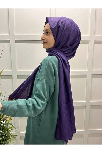 şehri şal Şehr-i Shawl Bamboo Shawl (CRUSH) Shawl 00715 Purple