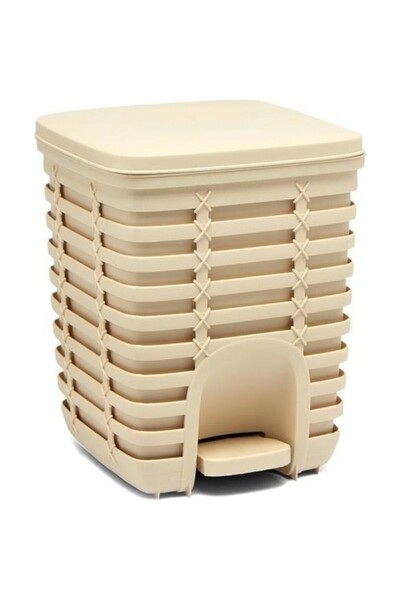 Prima Nova Palm Pedallı Çöp Kovası 9 Lt Bej - Ev M-e54-09