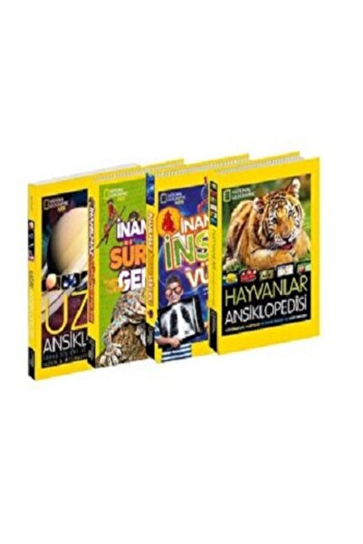 Beta Kids National Geographic Kids Ansiklopedi Seti (4 KİTAP) - Kolektif