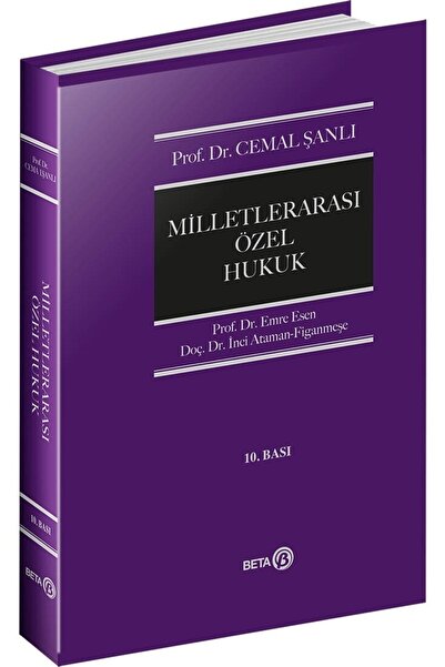 Beta Yayınları Milletlerarası Özel Hukuk