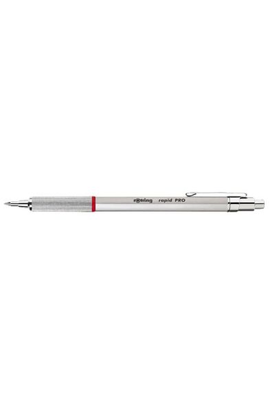 Rotring Pro Rapid Ballpoint Pen Chrome Single Box