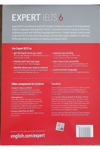Pearson Expert Ielts Band 6 Coursebook