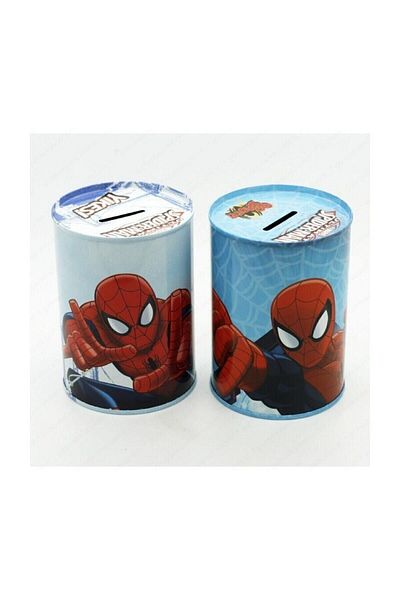 Marvel Metal Piggy Bank Small Spiderman Sm-6258