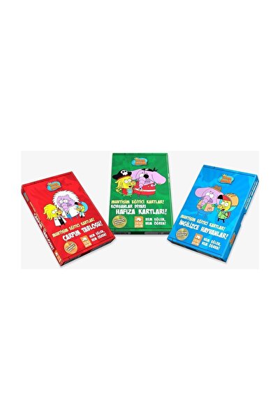 Eksik Parça Yayınları Kral Şakir Muhtişim Educational Cards Set of 3
