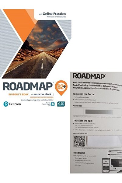 Pearson Education Yayıncılık كتاب الطالب Roadmap B2+ والكتاب الإلكتروني التفا...