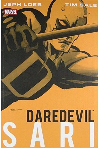 Marmara Çizgi Yayınları Daredevil Sarı - Jeph Loeb,tim Sale