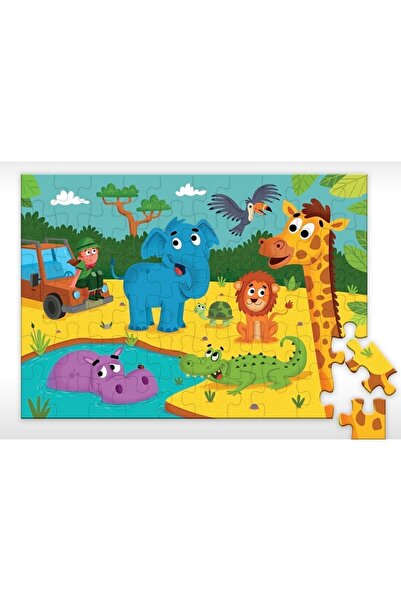 eolo yayınları 60 Parça Puzzle - Safari