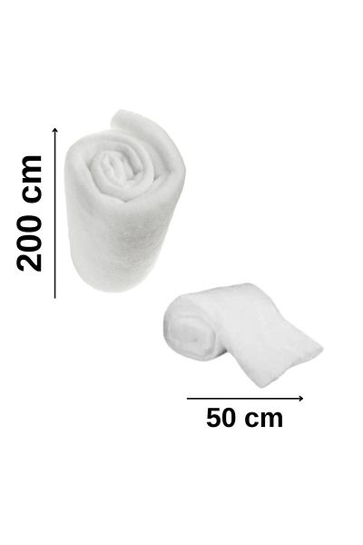 bk dijital malzemeci e-ticaret malzemecin Exclusive Wadding Fiber 200cm X 50cm (HALF METER)