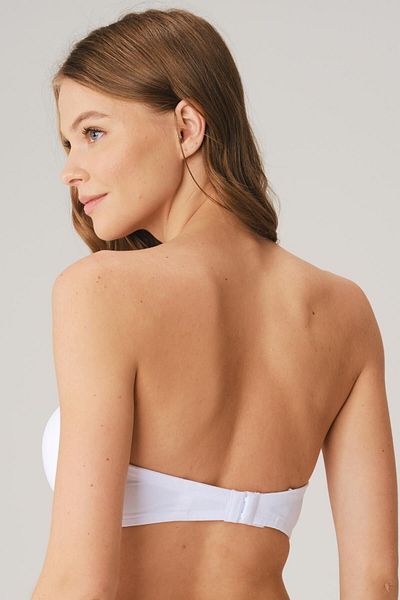 Anıl Women's Skin Underwire Daily Unsupported Padded Strapless Bra 3346