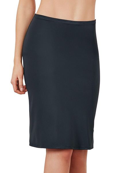 Anıl Women's Micropolyamid Flexible Fabric Below the Knee Long Skirt Petticoat (0624)