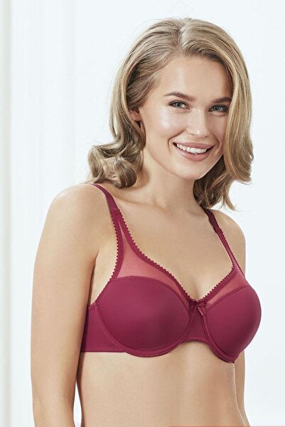 Anıl Lingerie حمالة صدر Anıl 3606 Cherry Underwire من التول - Man3606