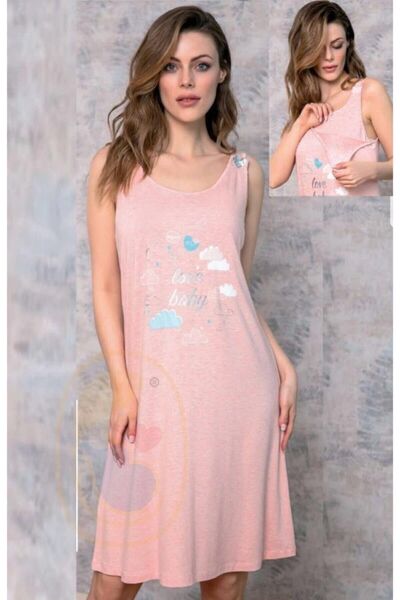 Anıl New Season Sports Maternity Maternity Nightgown New Season