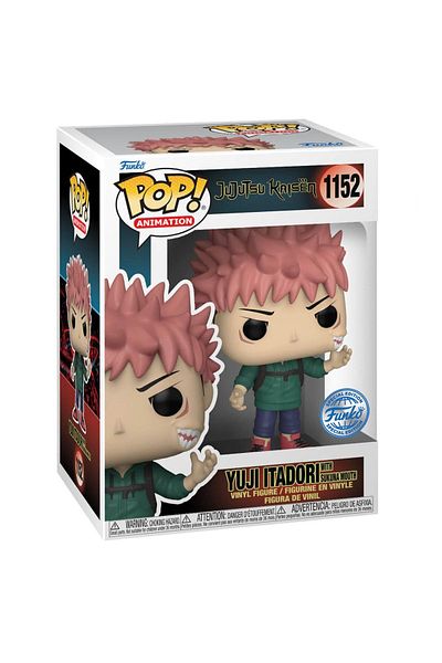 Funko Jujutsu Kaisen Yuji Itadori and Sukuna Mouth - Special Edition Pop Figure