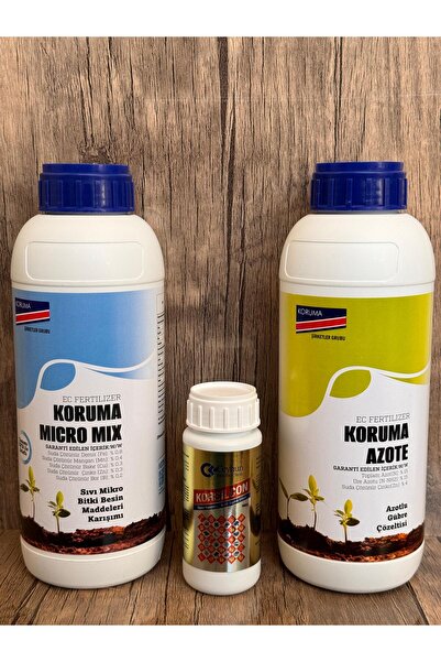 KORUMA KLOR ALKALİ SAN. ve TİC. A.Ş. KORUMA AZOTE1LT+KORUMA MICRO MIX1LT+KORS...