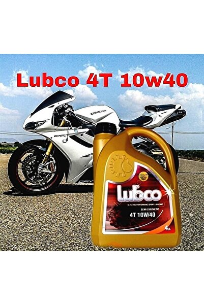 LUBCO 10w/40 4t 4 Litre 4 Zamanlı Motosiklet Yağı