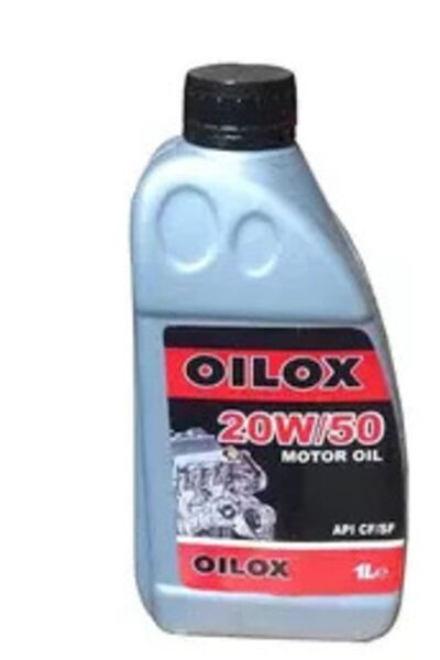 OİLOX Süper 20w50 900cc Motor Yağı Teneke