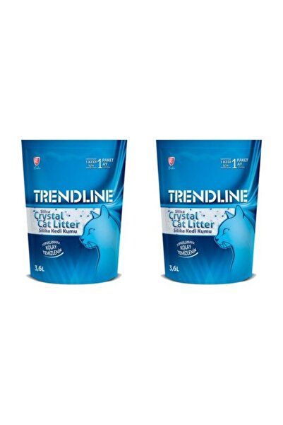 Trendline Kristal Silika Kedi Kumu 3.6 Lt X 2 Adet