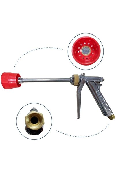 Genel Markalar Tetikli Krom Ilaçlama Tabancası Uzun Tip