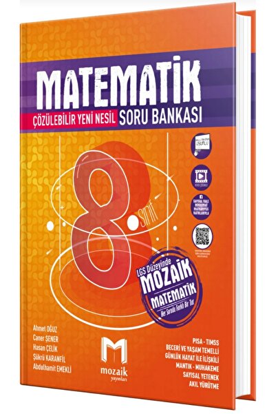 Mozaik Yayınları Mozaik LGS 8. Sınıf Matematik Soru Bankası