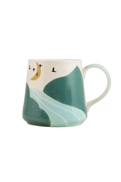 Paşabahçe 1 Ceramic Landscape Mug - 1 Piece