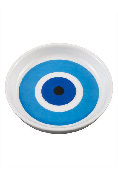 Paşabahçe 1 Evil Eye Porcelain Tea Plate