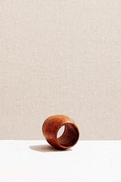 Paşabahçe 1 Wooden Napkin Ring