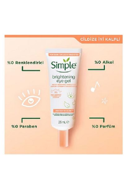 Simple 25 ml Brightening Eye Cream