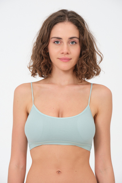 LoraDream Curea de frânghie Sutien sport cu nervuri LD8002