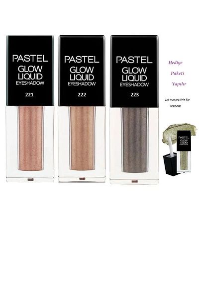 Pastel Dreamland Glow Liquid Eyeshadow - Eyeshadow 221_222_223