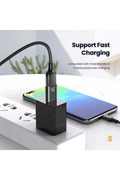 Choice 10A OTG USB 3.0 إلى النوع C محول USB أنثى إلى النوع c ذكر شحن سريع adadpter OTG USB C لـ ...