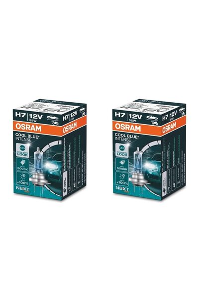 Osram H7 Cool Blue Intense Next Gen 5000k Beyaz Işık (2 Adet)