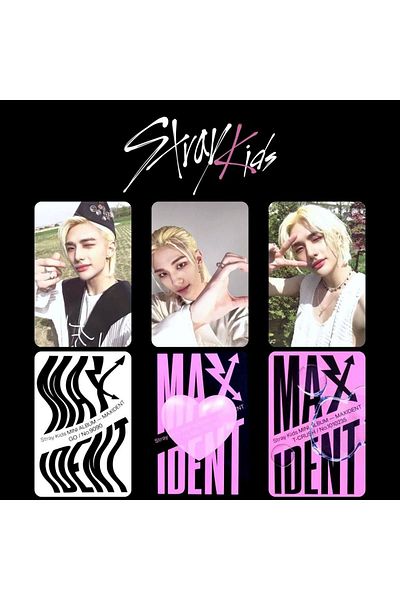 Kpop Dünyasi Stray Kids Hyunjin ''Maxident'' Album Card Set