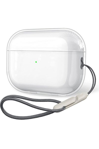 Choice Clear Soft TPU Earphone Case with Lanyard Strap for Airpods Pro 2 2022 2nd Generation Air Pods 3 ...