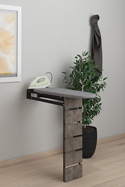 moka park avm Ütü Masası Papatya Duvara Monte Katlanabilir Ütü Masası Metal Yapılı