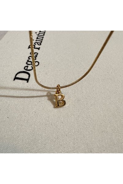 Okko Store Harf Detaylı Choker Kolye