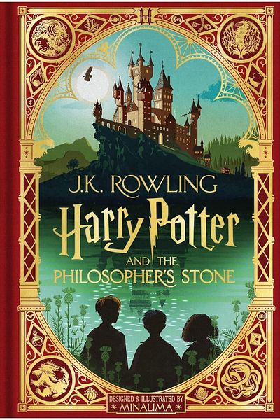Kolektif Kitap Harry Potter and the Philosopher's Stone: MinaLima Edition: J.K. Rowling - Hardcover
