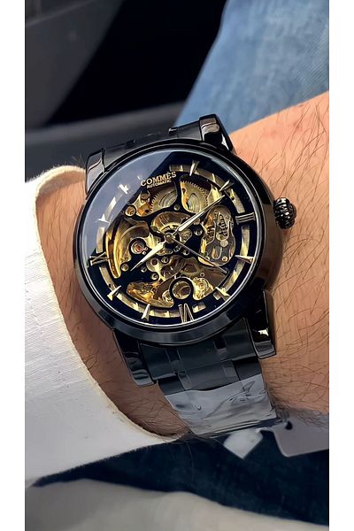 COMMES Brand Winding Automatic Men's Wristwatch