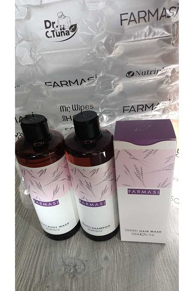 Farmasi Lavender Shower Gel - Shampoo and Hair Mask