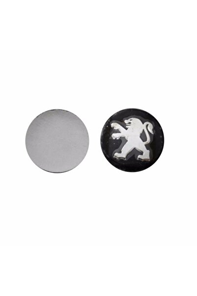 GARDENAUTO Peugeot Araç Anahtar Logo Amblemi Kumanda Logo Çap: 14 Mm 2 Adet