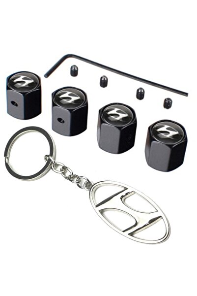 GARDENAUTO غطاء صمام لسيارة Hyundai I20 بعد 2020 ألين آمن ضد السرقة وسلسلة مف...