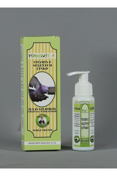Genel Markalar Muhabbet Kuşu, Kanarya Papağan Multi Vitamin Türkovit E (SELEN...