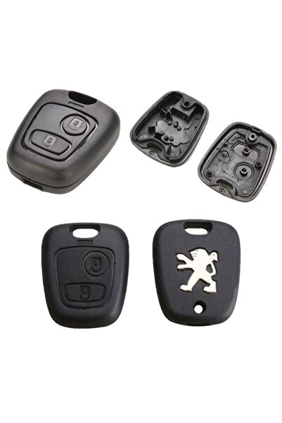 GARDENAUTO Peugeot Anahtar Kumanda Kabı 106 107 206 207 306 307 406 Logolu