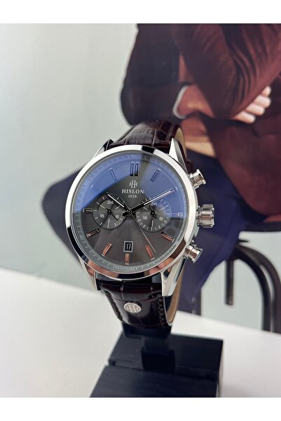 Hislon Men's Wristwatch - Brown, 5 ATM Waterproof